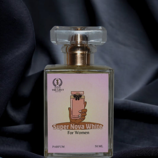 Super Nova White – The Grut’s Signature Fragrance for Women.